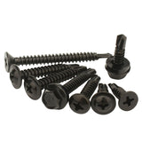 Black Allen 410 Stainless Steel Self-Drilling Screw