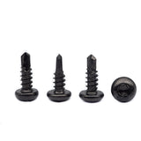 Black Carbon Steel Plum Trough Pan Head Self-Drilling Screw