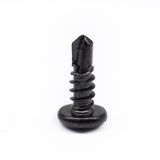 Black Carbon Steel Plum Trough Pan Head Self-Drilling Screw