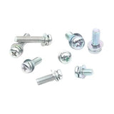 Combination Set In External Pan Head Cross Recess Drive With Flat Washer Spring Washer