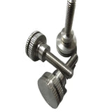 Customized Hand Twist High-headed Steps Knurled Screws