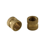 Customized Oem Brass Injection Knurled Nuts Or Galvanized Zinc Plated