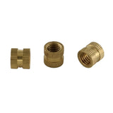 Customized Oem Brass Injection Knurled Nuts Or Galvanized Zinc Plated