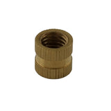 Customized Oem Brass Injection Knurled Nuts Or Galvanized Zinc Plated