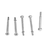 Flat Head Embossed Lug Countersunk Drill Tail Self-Drilling Screws