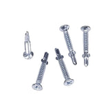 Flat Head Embossed Lug Countersunk Drill Tail Self-Drilling Screws