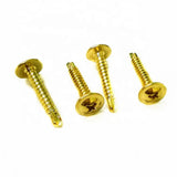 Gold Pan Head Nail St4.2*25 Cross Drill Tail Self-Drilling Screws