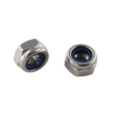 Oem Hexagon Nylon Insert Nut Lock Nut In Stainless Steel 18-8, 304, 316 Or Carbon Steel