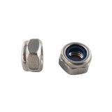 Oem Hexagon Nylon Insert Nut Lock Nut In Stainless Steel 18-8, 304, 316 Or Carbon Steel