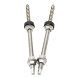 304 Stainless Steel Custom Double Head Machine Wood Tooth Screws Photovoltaic Bolt Photovoltaic Accessories Bracket