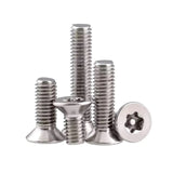 Customized Stainless Steel Torx Anti Theft Screws Countersunk Head Machine Screws