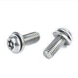 Customized Stainless Steel Torx Anti Theft Screws Countersunk Head Machine Screws