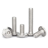 Customized Truss Head Hex Socket Drive Machine Screws