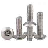 Customized Truss Head Machine Screw With Cross Recess Drive Philips Drive